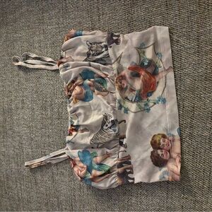 Women’s graphic Crop Top